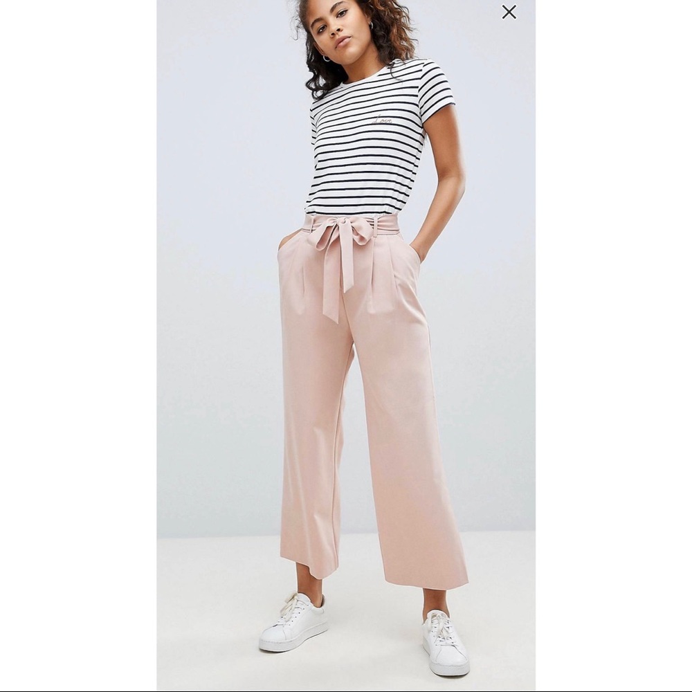 ASOS DESIGN Tall mix&match culotte with tie waist